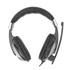 SBOX Fejhallgató, HEADSET + MICROPHONE, Black/Silver
