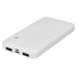 S-Link Powerbank - IP-G10N 10000mAh (2xUSB, Micro usb, Type-C, led, fehér)