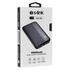 S-Link Powerbank - IP-G10N 10000mAh (2xUSB, Micro usb, Type-C, LED, fekete)