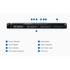 SYNOLOGY NAS 4 fiókos AMD Ryzen R1600 2x3,1GHz, 2GB DDR4 ECC, 2x1GbE, Rackes, RS422+