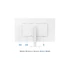 Samsung Monitor 32" - S32D701EAU (VA, 3840x2160, 16:9, UHD, 60HZ, 350cd/m2, 5ms)