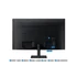 Samsung Monitor 32" - S32DM702UU (VA, 3840x2160, 16:9, UHD, 60HZ, 300cd/m2, 4ms)