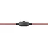 Snopy Fejhallgató - SN-4488 (mikrofon, 3.5mm jack, hangerőszabályzó, nagy-párnás, 2.1m kábel, fekete-piros)