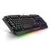 Spirit of Gamer Billentyűzet - PRO-K5 (105 gomb, Fém felső rész, RGB LED, USB, 19 anti-ghost, fekete, magyar)