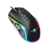 Spirit of Gamer Egér - ELITE-M30 (Optikai, 12800DPI, 10 gomb programozható, RGB, harisnyázott kábel, fekete)