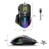 Spirit of Gamer Egér - PRO-M5 RGB (Optikai, 12800DPI, 1000Hz, 8 gomb, harisnyázott kábel, fekete)