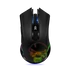 Spirit of Gamer Egér Vezeték nélküli - ELITE-M20 Wireless (4800DPI, 1000Hz, 6 gomb, Omron, harisnyázott kábel, fekete)