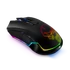 Spirit of Gamer Egér Vezeték nélküli - ELITE-M20 Wireless (4800DPI, 1000Hz, 6 gomb, Omron, harisnyázott kábel, fekete)