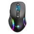 Spirit of Gamer Egér Vezeték nélküli  - ELITE-M50 Black (Optikai, 8000DPI, 1000Hz, 6 programozható gomb, RGB, fekete)