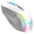 Spirit of Gamer Egér Vezeték nélküli  - ELITE-M50 White (Optikai, 8000DPI, 1000Hz, 6 programozható gomb, RGB, fehér)