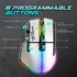 Spirit of Gamer Egér vezeték nélküli - PRO-M5 Arctic Wireless (Optikai, 8000DPI, 8 gomb, fehér)