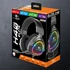 Spirit of Gamer Fejhallgató - ELITE H40 Black (MultiPlatform, RGB, 3.5mm Jack, mikrofon, hangerőszabályzó, nagy-párnás)