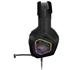 Spirit of Gamer Fejhallgató - ELITE H50 Black (MultiPlatform, RGB, 3.5mm Jack, mikrofon, hangerőszabályzó, nagy-párnás)