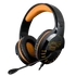 Spirit of Gamer Fejhallgató - PRO-H3 (MultiPlatform, mikrofon, 3.5mm jack, hangerőszabályzó, 2m kábel, narancssárga)