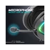 Spirit of Gamer Fejhallgató - PRO-H6 RGB Black (MultiPlatform, mikrofon, 3.5mm jack, hangerőszabályzó, 2m kábel, fekete)