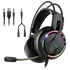 Spirit of Gamer Fejhallgató - PRO-H7 (MultiPlatform, mikrofon, 3.5mm jack, hangerőszabályzó, 2m kábel, fekete)