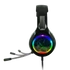 Spirit of Gamer Fejhallgató - PRO-H8 RGB Dark (MultiPlatform, mikrofon, 3.5mm jack, hangerőszabályzó, 2m kábel, fekete)