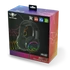 Spirit of Gamer Fejhallgató - PRO-H8 RGB Dark (MultiPlatform, mikrofon, 3.5mm jack, hangerőszabályzó, 2m kábel, fekete)