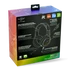 Spirit of Gamer Fejhallgató - PRO-H8 RGB Dark (MultiPlatform, mikrofon, 3.5mm jack, hangerőszabályzó, 2m kábel, fekete)
