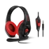 Spirit of Gamer Fejhallgató - PRO-NH5 Red (Nintendo Switch,mikrofon, 3.5mm jack,hangerőszabályzó, 2m kábel fekete-piros)