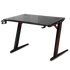 Spirit of Gamer Gamer Asztal - Headquarter 300 (MDF lap, fém lábak, fekete, RGB LED háttérvilágítás, 120 x 60 x 1,8 cm)