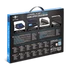 Spirit of Gamer Notebook Hűtőpad 17"-ig - AIRBLADE 600 Blue (15dB; max. 95,14 m3/h; 2x12cm, LED, 2xUSB2.0)