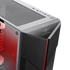 Spirit of Gamer Számítógépház - CLONE 3 Black (fekete, ablakos, 2x12cm ventilátor, alsó táp,  ATX, 1xUSB3.0, 2xUSB2.0)