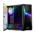 Spirit of Gamer Számítógépház - CLONE 4 Black (fekete, ablakos, 2x12cm ventilátor, alsó táp,  ATX, 1xUSB3.0, 2xUSB2.0)