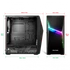Spirit of Gamer Számítógépház - CLONE 4 Black (fekete, ablakos, 2x12cm ventilátor, alsó táp,  ATX, 1xUSB3.0, 2xUSB2.0)