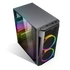 Spirit of Gamer Számítógépház - Deathmatch 3 RGB (fekete, ablakos, 2x12cm, ventilátor mATX, ITX, 1xUSB3.0, 2xUSB2.0)