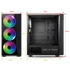 Spirit of Gamer Számítógépház - GHOST III RGB (fekete, ablakos, 4x12cm ventilátor, ATX, mATX, 2xUSB3.0, 1xUSB2.0)