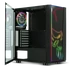 Spirit of Gamer Számítógépház - GHOST ONE RGB (fekete, ablakos, 2x12cm ventilátor, ATX, mATX, 2xUSB3.0, 1xUSB2.0)