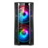 Spirit of Gamer Számítógépház - GHOST 5 RGB (fekete, ablakos, 2x20cm, 2x12cm ventilátor, ATX, mATX, 2xUSB3.0, 1xUSB2.0)