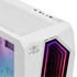 Spirit of Gamer Számítógépház - INFINITY White (fekete, ablakos, 2x12cm ventilátor, alsó táp,  ATX, 1xUSB3.0, 2xUSB2.0)