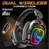 Spirit of Gamer Wireless Fejhallgató - MIC-XH1500 (MultiPlatform, 7.1, mikrofon, hangerőszabályzó, nagy-párnás, fekete)
