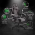 Spirit of Gamer szék - ARENA Dark Grey (állítható magasság; párnázott kartámasz; PU; max.120kg-ig, sötét-szürke)