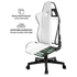 Spirit of Gamer szék - CRUSADER Black (állítható dőlés/magasság/kartámasz; max.120kg-ig, fekete)