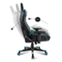 Spirit of Gamer szék - CRUSADER Blue (állítható dőlés/magasság/kartámasz; max.120kg-ig, kék)