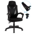 Spirit of Gamer szék - HELLCAT Black (állítható dőlés/magasság; szövet; max.120kg-ig, fekete)