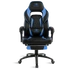 Spirit of Gamer szék - MUSTANG Blue (állítható dőlés/magasság; kihajtható lábtartó; max.120kg-ig, kék)