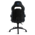 Spirit of Gamer szék - MUSTANG Blue (állítható dőlés/magasság; kihajtható lábtartó; max.120kg-ig, kék)