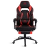 Spirit of Gamer szék - MUSTANG Red (állítható dőlés/magasság; kihajtható lábtartó; max.120kg-ig, piros)