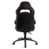 Spirit of Gamer szék - MUSTANG Red (állítható dőlés/magasság; kihajtható lábtartó; max.120kg-ig, piros)