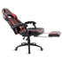 Spirit of Gamer szék - MUSTANG Red (állítható dőlés/magasság; kihajtható lábtartó; max.120kg-ig, piros)