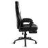 Spirit of Gamer szék - MUSTANG White (állítható dőlés/magasság; kihajtható lábtartó; max.120kg-ig, fehér)