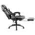 Spirit of Gamer szék - MUSTANG White (állítható dőlés/magasság; kihajtható lábtartó; max.120kg-ig, fehér)