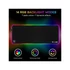 The G-Lab Egérpad - PAD RUBIDIUM (800x300x3mm; fekete, extra USB, vízálló, RGB LED)