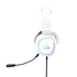 The G-Lab Fejhallgató - KORP RADIUM WHITE (mikrofon,USB, 3,5mm Jack, hangerőszabályzó, LED,nagy-párnás)
