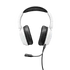 The G-Lab Fejhallgató - KORP RADIUM WHITE (mikrofon,USB, 3,5mm Jack, hangerőszabályzó, LED,nagy-párnás)