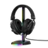 The G-Lab Fejhallgató állvány - K STAND NEON RGB H (fekete, USB-C, USB-A, univerzális, csúszásgátló, RGB)